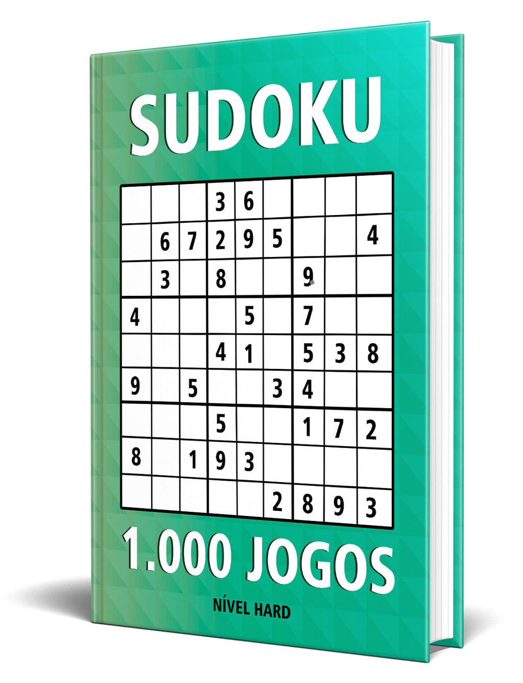 Sudoku: 1.000 Jogos de Nível Difícil